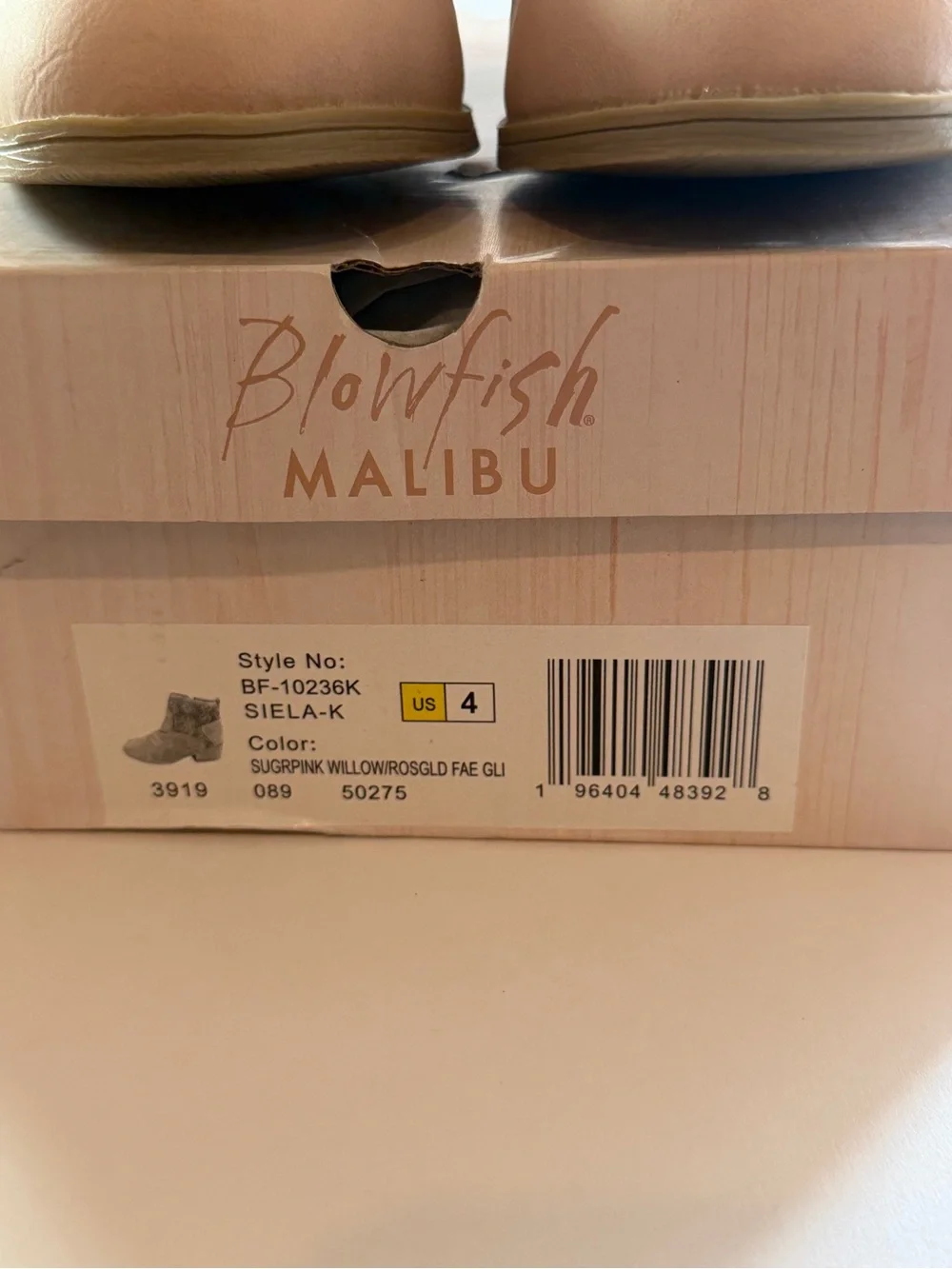 Blowfish Blush Laser-Cut Ankle Booties